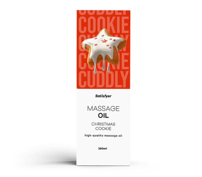 Массажное масло Satisfyer Massage Oil Christmas Cookie 250 мл