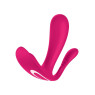 Двойной смарт-вибратор в трусики Satisfyer Top Secret+ Pink