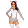 Эротический костюм мышки Leg Avenue Comfy Mouse S