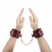 Наручники Liebe Seele Wine Red Wirst Cuffs (мятая упаковка!!!)