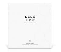 Презервативы LELO HEX Condoms Original 36 Pack (мятая упаковка!!!)