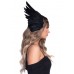 Leg Avenue Feather headband Black