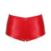 Шорты Noir Handmade F356 Red powerwetlook shorts - S