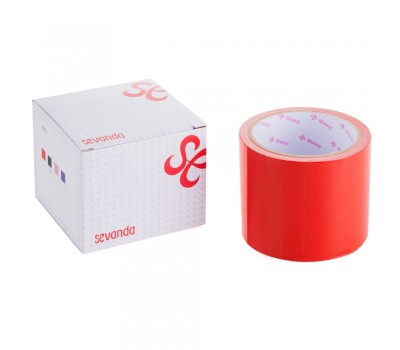 Электростатическая лента для бондажа LOCKINK SEVANDA Electrostatic Tape - Red Tape, 16 м