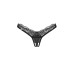 Трусики Obsessive Arrowel Black crotchless thong L/XL