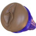 Мастурбатор-вагина Fleshlight Boost Bang Medium Dark Flesh, плавающие кольца Turbo Tech