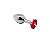 Анальная пробка Alive Mini Metal Butt Plug Red S