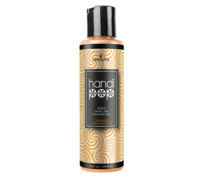 Вкусовой гель для мануальных и оральных ласк Sensuva - Handipop Orange Creamsicle (125 мл)