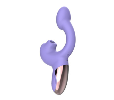 Смарт-вибратор Magic Motion Ponder Purple, двойная стимуляция, виброяйцо+язычок для клитора