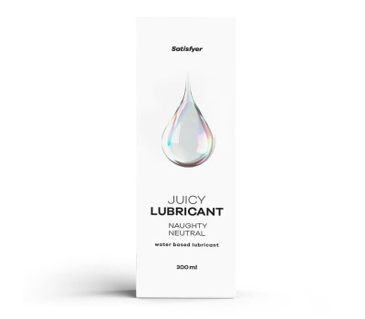 Лубрикант на водной основе Satisfyer Juicy Lubricant Naughty Neutral water based 300 мл Лубрикант на водной основе Satisfyer Juicy Lubricant Naughty Neutral water based 300 мл