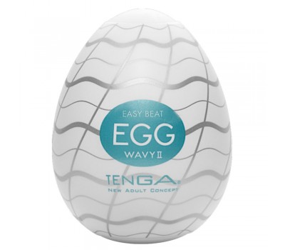 Мастурбатор яйцо Tenga Egg Wavy II (Волнистый)