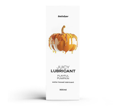 Лубрикант на водной основе Satisfyer Juicy Lubricant Playful Pumpkin water based 300 мл