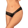 Трусики Obsessive Medilla crotchless thong XL/2XL