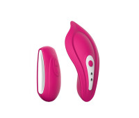 Вибратор в трусики Liebe Panty Vibe Recargable Cerise, нагрев до 39 °C, пульт, трусики в комплекте