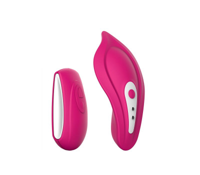 Вибратор в трусики Liebe Panty Vibe Recargable Cerise, нагрев до 39 °C, пульт, трусики в комплекте