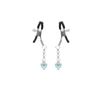 Зажимы для сосков Liebe Seele Glow-in-dark Nipple Clamps Light Blue