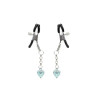 Зажимы для сосков Liebe Seele Glow-in-dark Nipple Clamps Light Blue