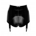 Шортики Noir Handmade F325 Glam suspender wetlook and vinyl shorts - 3XL