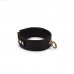 Ошейник с поводком Liebe Seele Black Organosilicon Collar with Leash