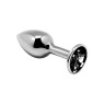 Анальная пробка Alive Mini Metal Butt Plug Black M