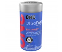 Презервативы ONE Ultra Feel 10 шт, подарочная упаковка тюб