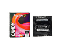 Презервативы Holographic Recare Delay Candy Condoms 3 шт, пролонгирующий эффект, конфетный аромат Презервативы Holographic Recare Delay Candy Condoms 3 шт, пролонгирующий эффект, конфетный аромат