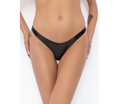 Трусики Noir Handmade P010 Powerwetlook thong - 3XL