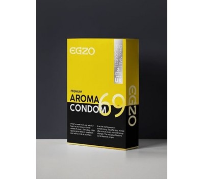 Ароматизированные презервативы EGZO Aroma (упаковка 3 шт)