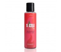Согревающий массажный гель Sensuva - Sizzle Lips Strawberry (125 мл)