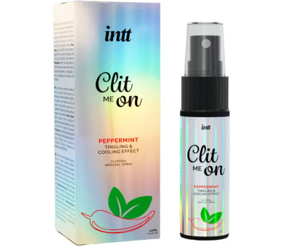 Распродажа! Возбуждающий спрей для клитора Intt Clit Me On Peppermint Cooling 12мл (срок 01.2026)