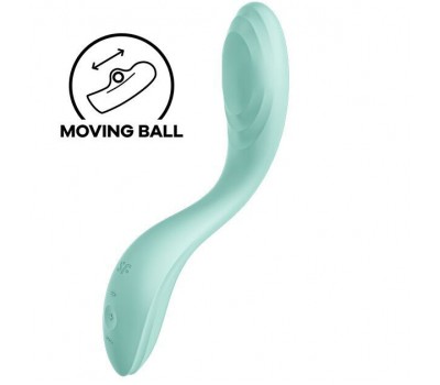 Вибратор с жемчужной стимуляцией точки G Satisfyer Rrrolling Pleasure Mint (мятая упаковка!!!)