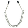 Украшение цепочка с зажимами для сосков Sportsheets Midnight Pearl Chain Nipple Clips