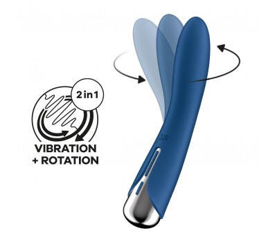 Вибратор Satisfyer Spinning Vibe 1 Blue