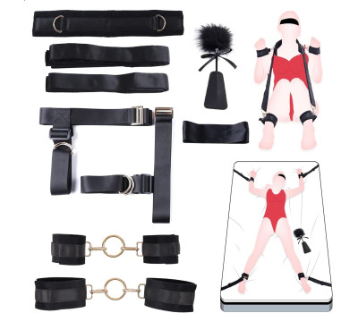 БДСМ-набор LOCKINK YEAHWOW Bed Restraint set