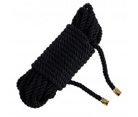 Веревка для шибари LOCKINK SEVANDA Shibari Pratice Rope Black, 8 метров