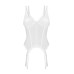 Корсет Obsessive Arrowel White corset S/M