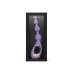 Анальные бусы с вибрацией LELO Soraya Beads Violet Dusk, разный диаметр бусин, 8 режимов