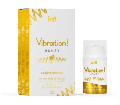 Жидкий вибратор Intt Vibration Honey (15 мл) (мятая упаковка!!!)