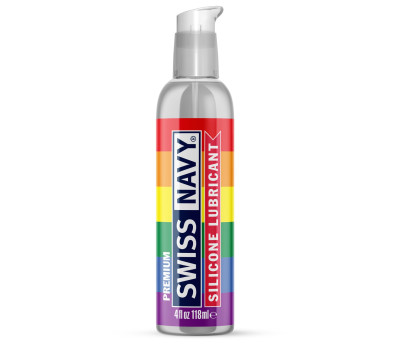 Лубрикант на силиконовой основе Swiss Navy Silicone 118 мл Pride Edition