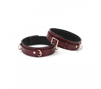 Наручники Liebe Seele Wine Red Thigh Cuffs L Size