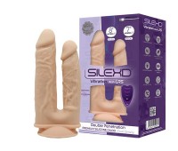 Фаллоимитатор с вибрацией SilexD Double Gusto Vibro Flesh (Model 1 size 8" & 7") + LRS