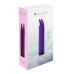 Вибратор S Pleasures Bullets Amethyst, фиолетовый, с двумя отростками, 10 режимов, диаметр 3,1 см