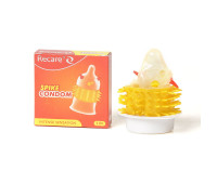Насадка на член Recare Spike Condom Orange (презерватив с усиками и шипами) Насадка на член Recare Spike Condom Orange (презерватив с усиками и шипами)