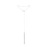 Цепочка для тела Bijoux Indiscrets Magnifique Tickler Pendant Chain - Silver, украшение для тела