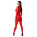 Комбинезон Noir Handmade F353 Red powerwetlook overall - S