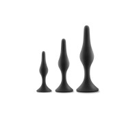 Набор анальных пробок Blush Luxe Beginner Plug Kit Black