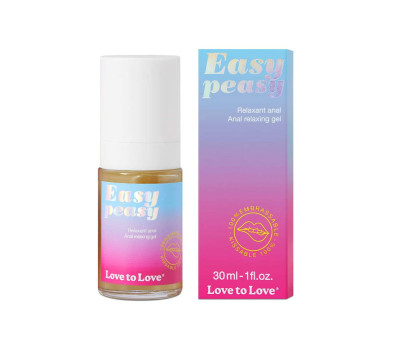 Анальный лубрикант Love To Love Easy Peasy - Anal Relaxing Gel 30 мл