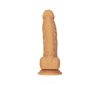 Фаллоимитатор Naked Addiction — 8″ Silicone Dual Density Dildo Vanilla, вибропуля в подарок