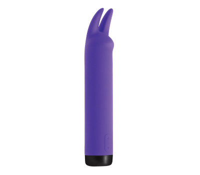 Вибратор S Pleasures Bullets Amethyst, фиолетовый, с двумя отростками, 10 режимов, диаметр 3,1 см