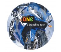 Презерватив ONE Color Sensations - ONE adrenaline rush (Blue) 1 шт